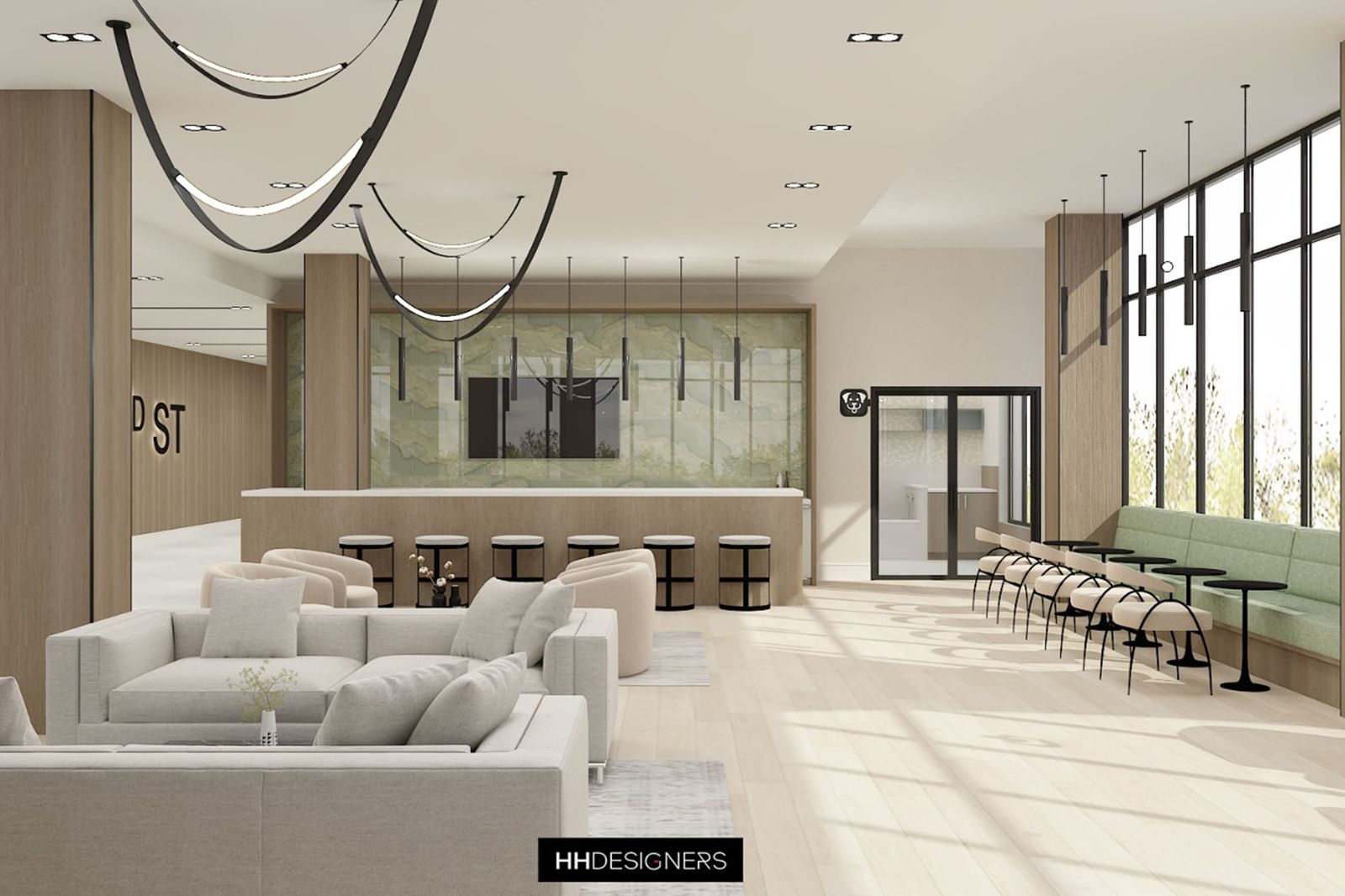 Northern Liberties urban apartment design by HH Designers