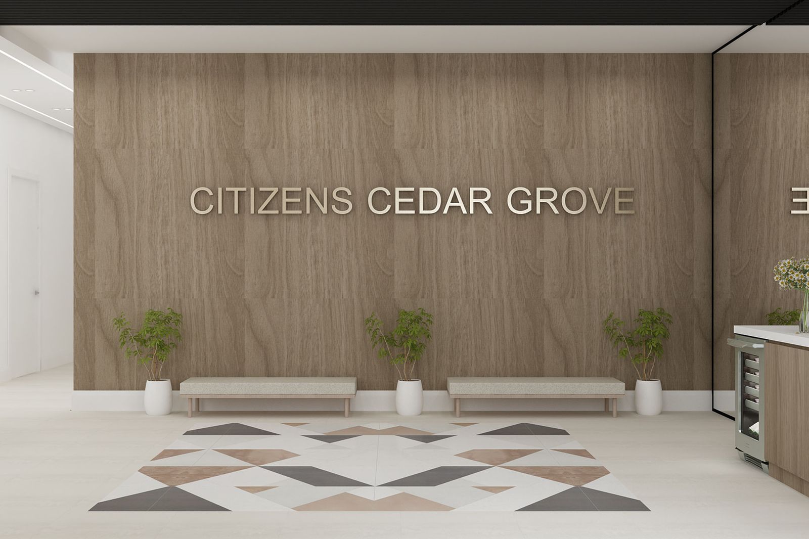 Citizens Cedar Grove apartment building design by HH Designers