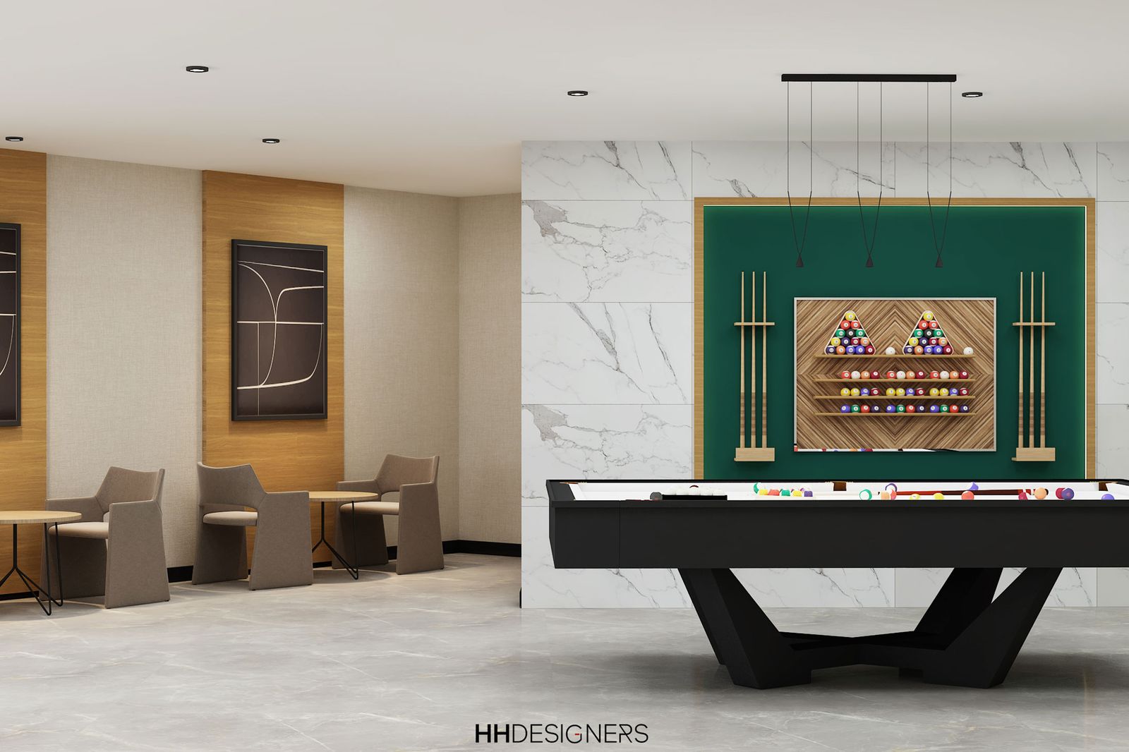 Kenilworth multifamily interior design by HH Designers