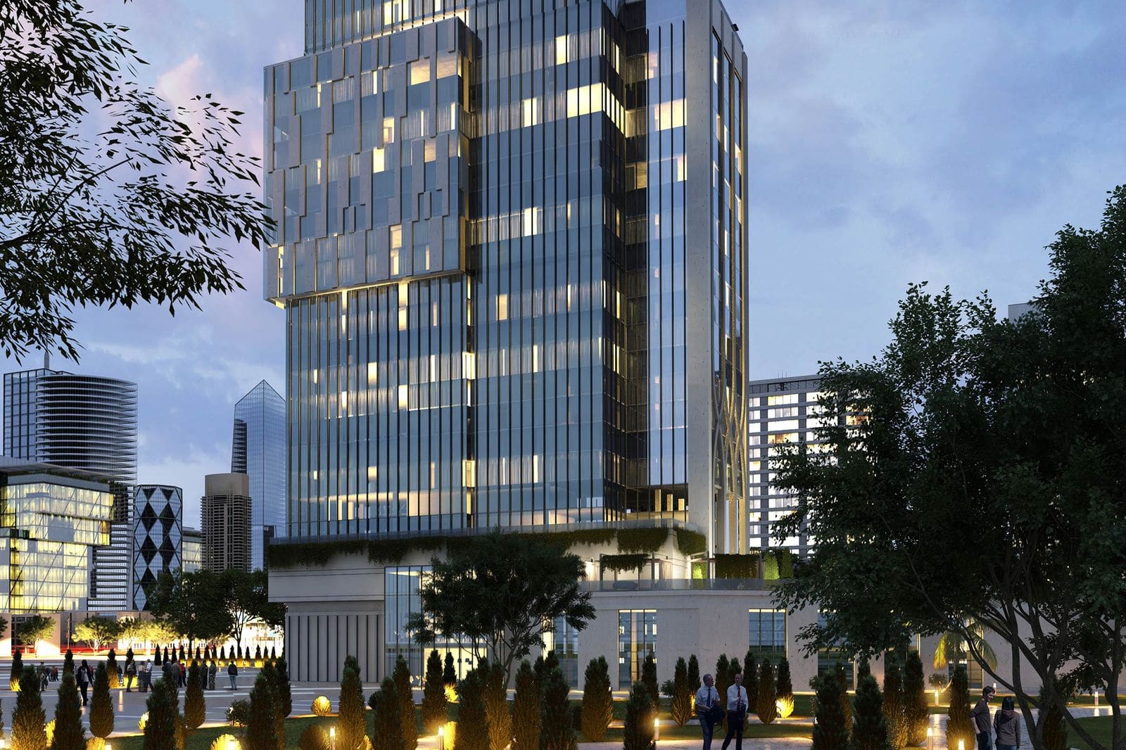 Hotel exterior architecture by HH Designers
