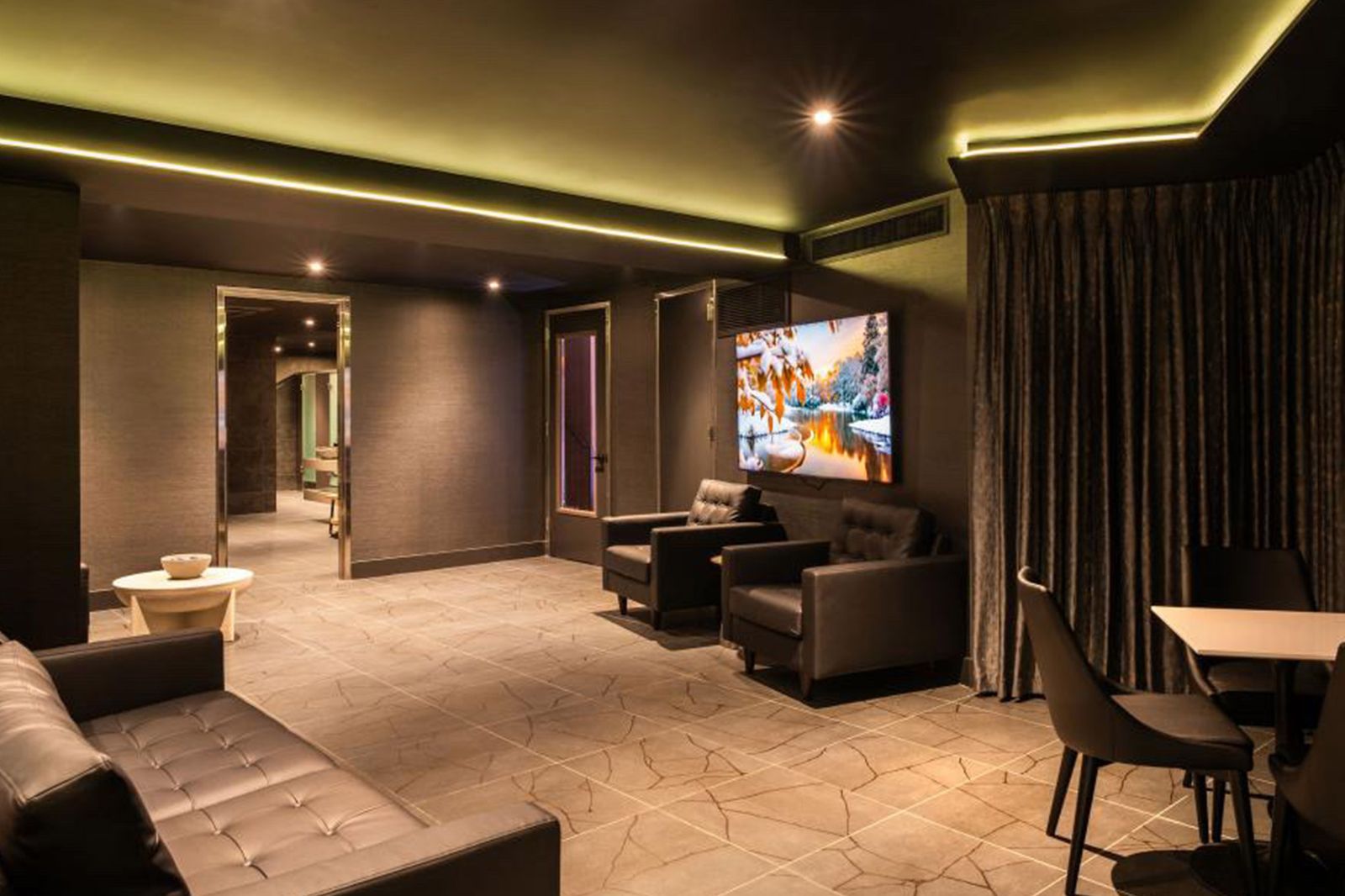 The Oak Room wellness space design by HH Designers