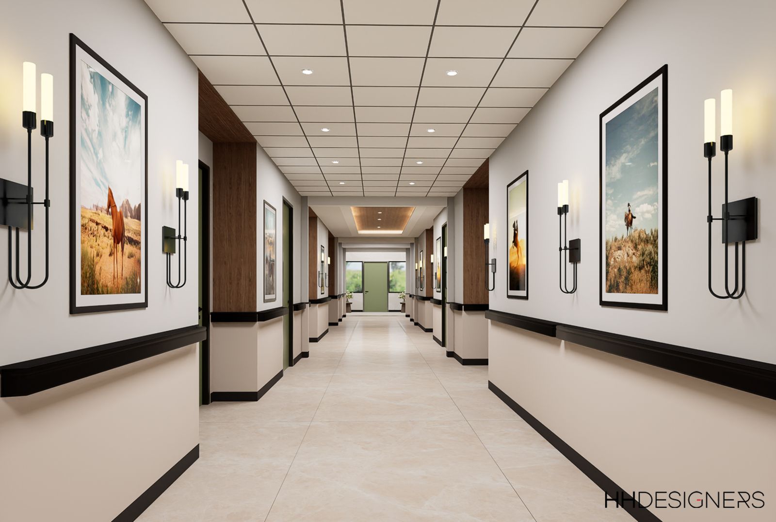 Azalia Marion Health & Wellness Center interior design by HH Designers