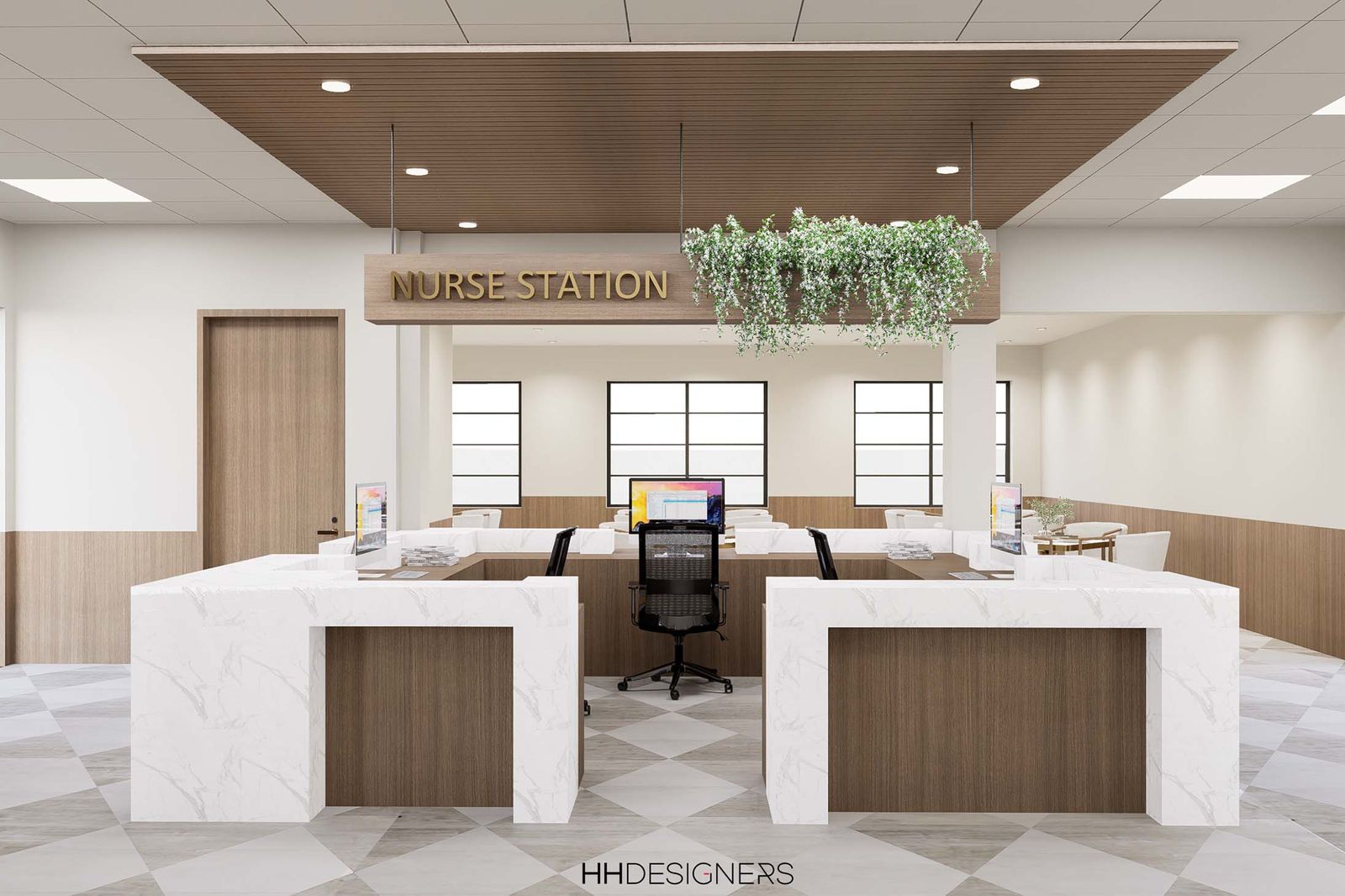 AVIA Skilled Nursing Facility senior living design by HH Designers