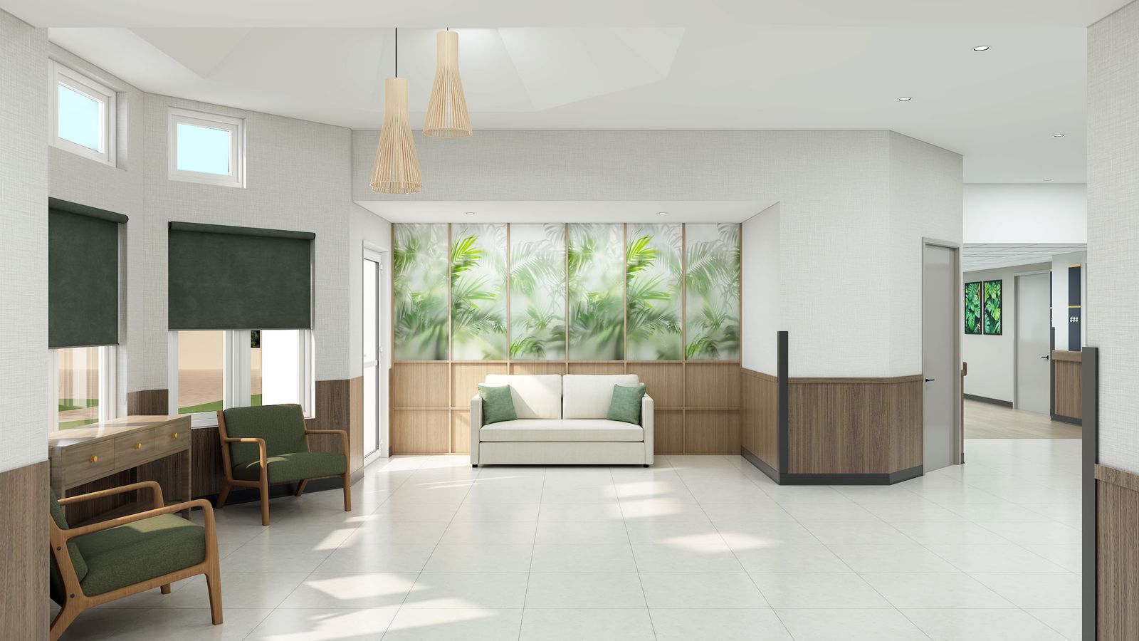Lady Lake Specialty Care resident space design by HH Designers