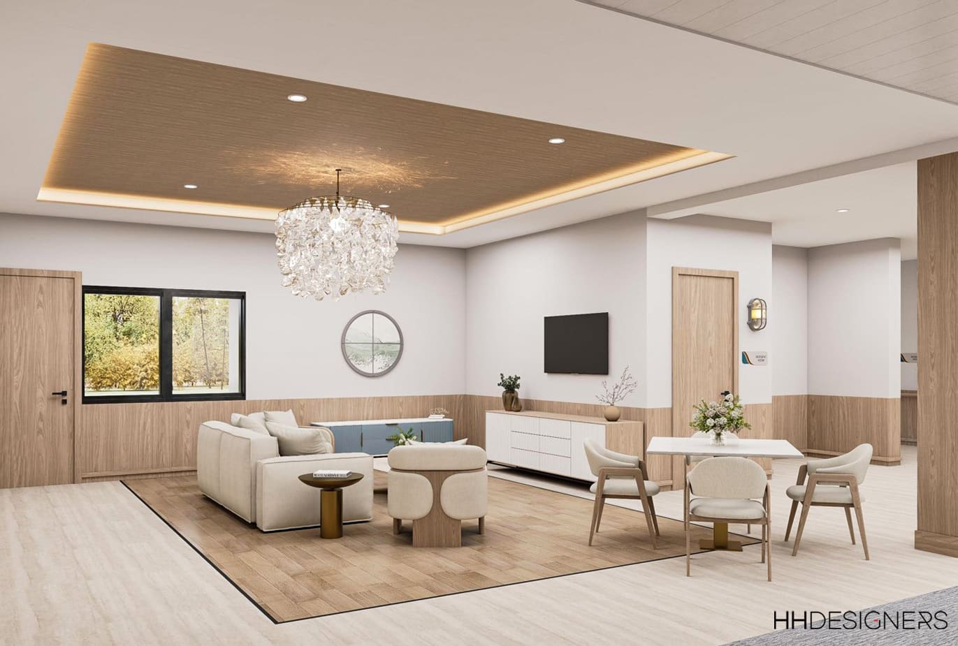 Ocean Crest Health & Wellness Center interior design by HH Designers