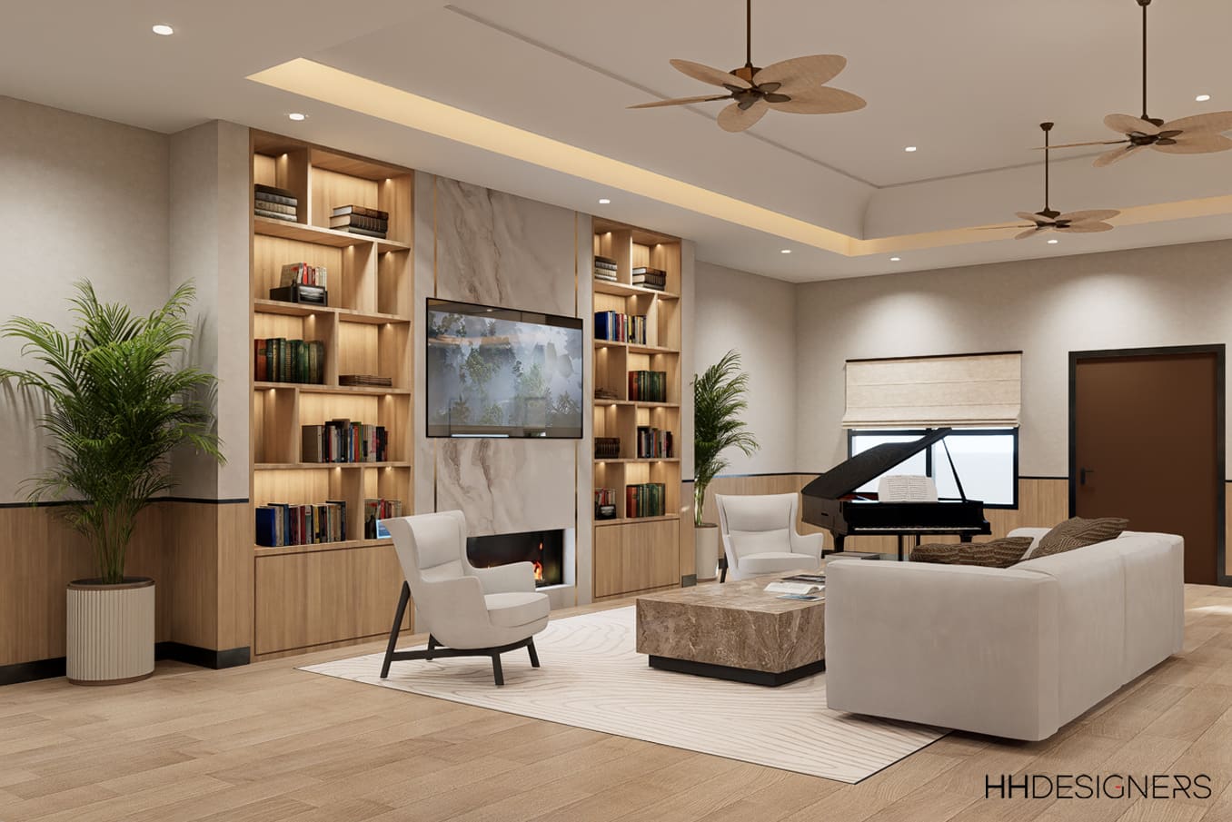 Cascade Health & Rehabilitation interior design by HH Designers