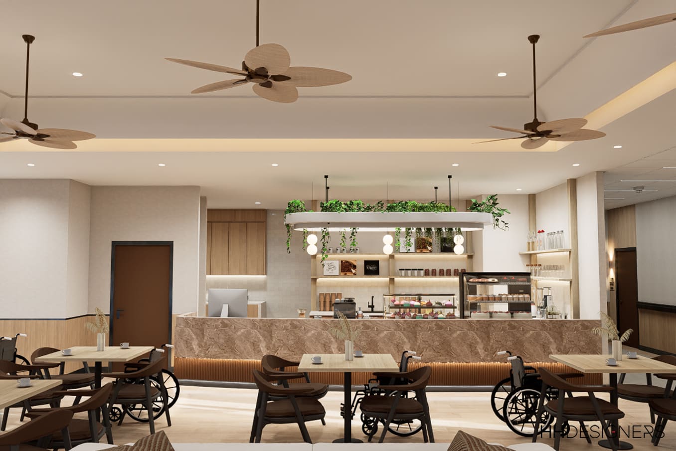 Cascade Health & Rehabilitation therapy space design by HH Designers
