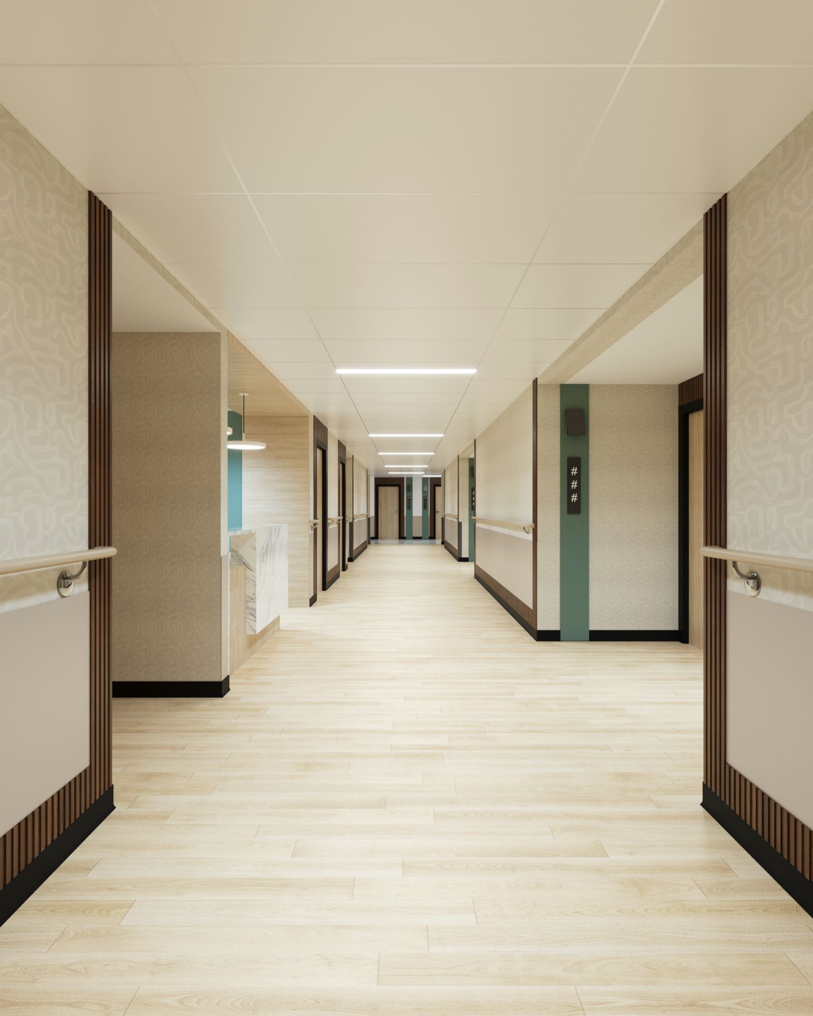 South Campus Health and Wellness design by HH Designers