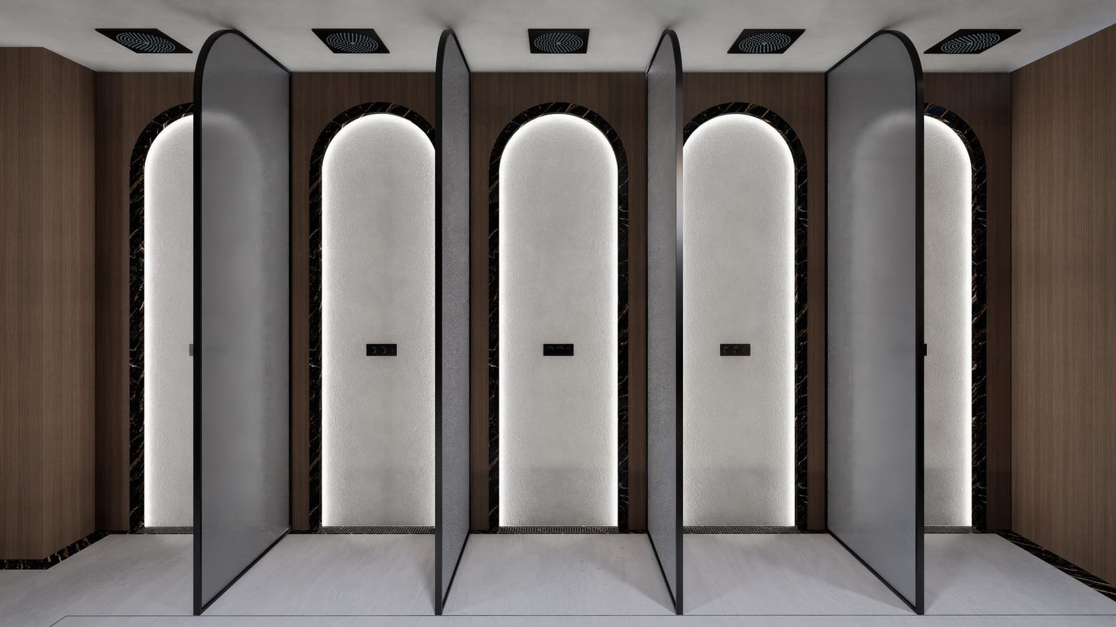Dinev Mikvah design by HH Designers