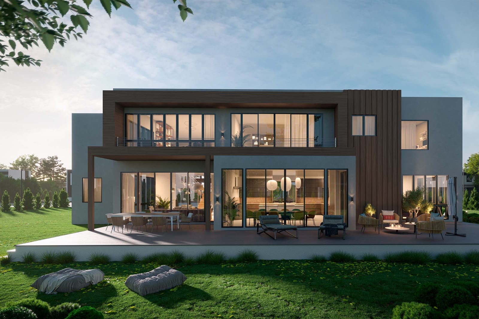 Palm Estates residential development design by HH Designers