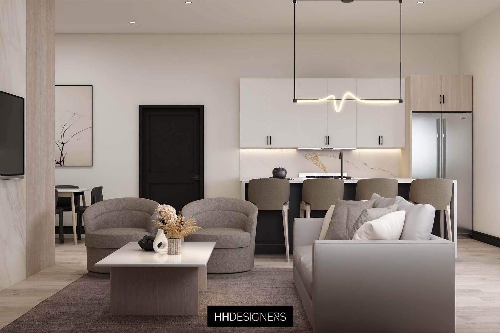 Seaside Heights multifamily design by HH Designers