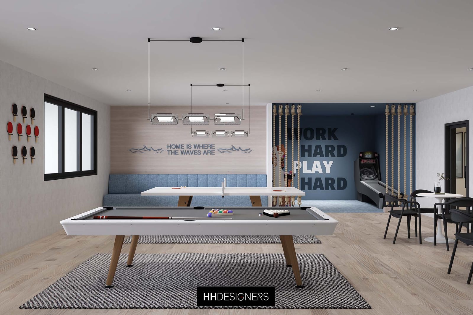 Seaside Heights multifamily design by HH Designers