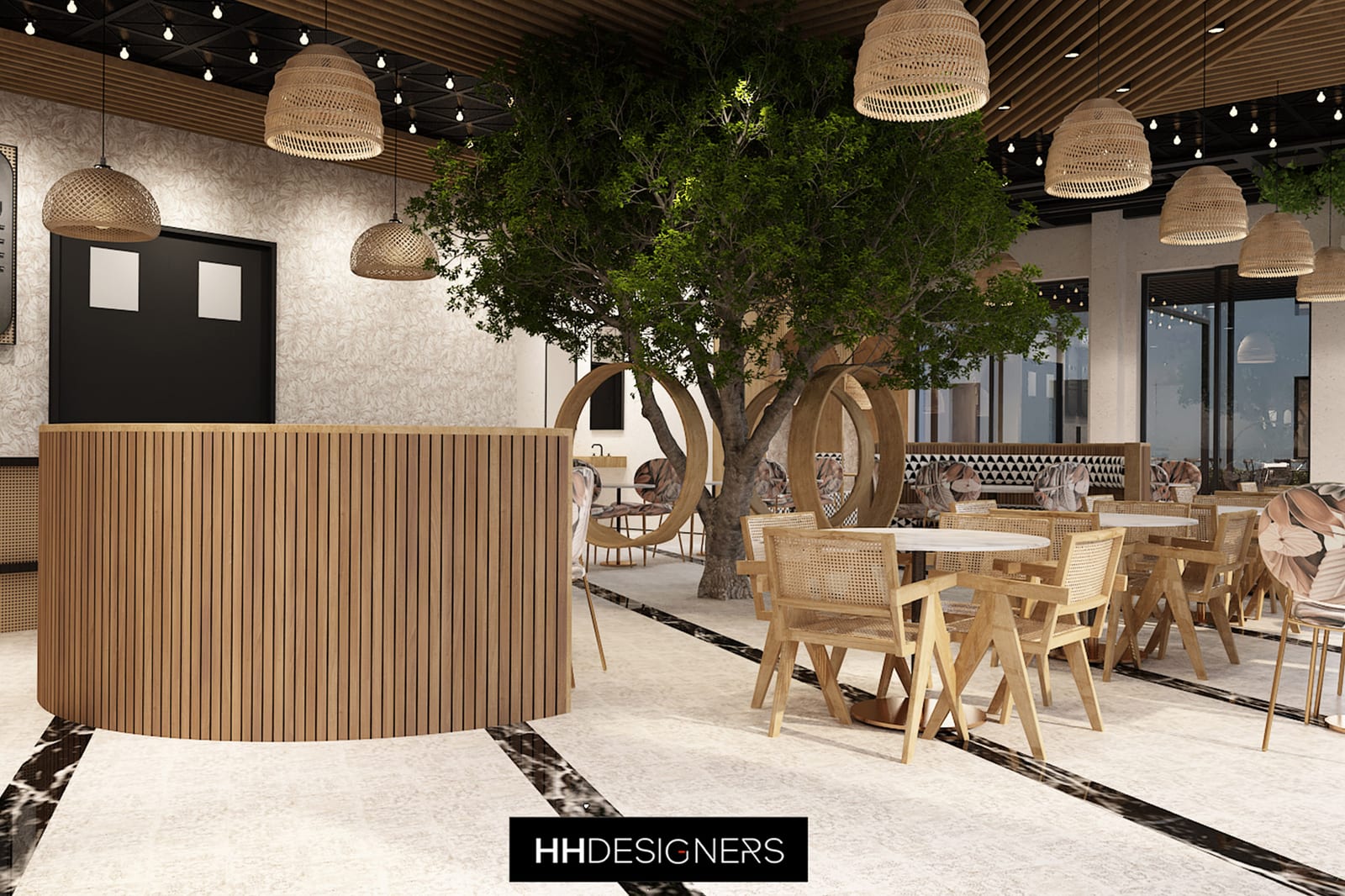 Very Juice hospitality retail design by HH Designers