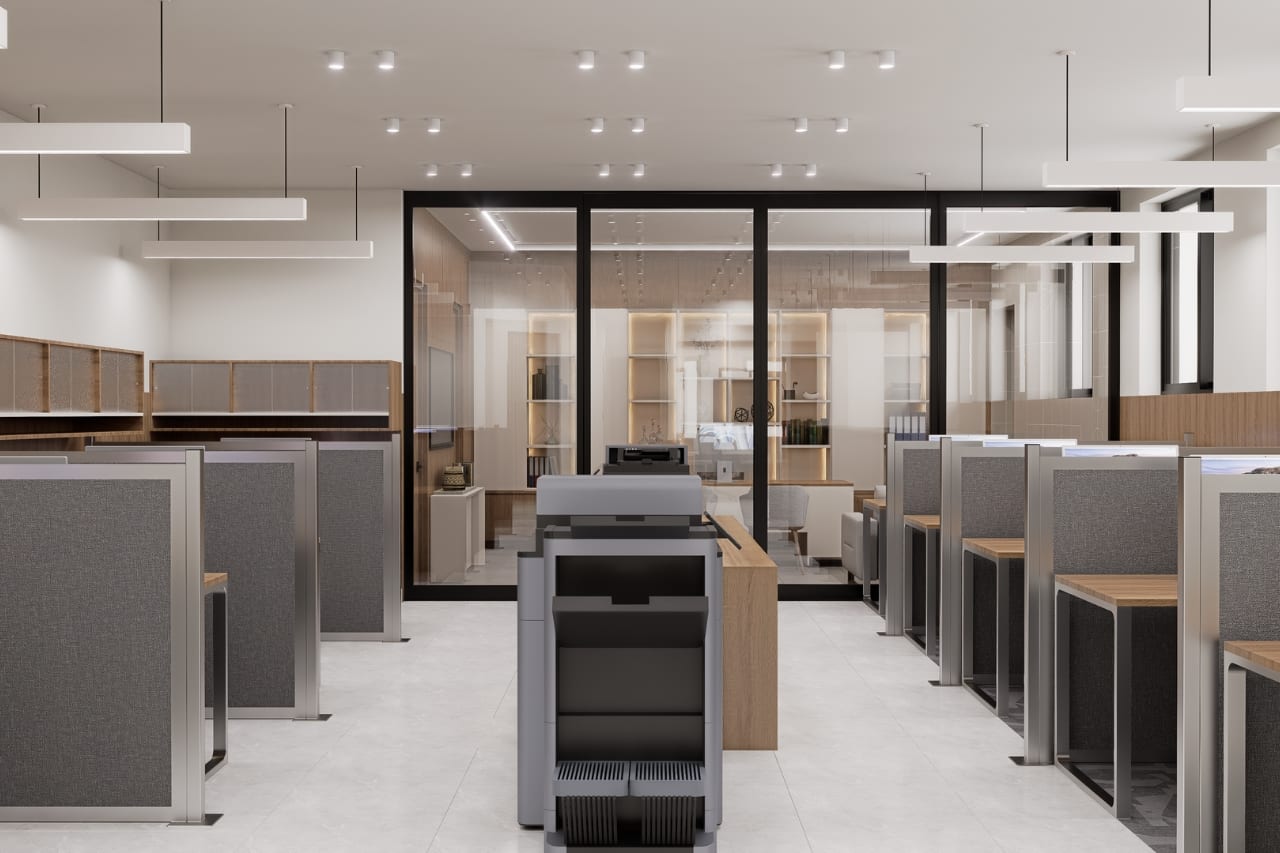 HQ Office headquarters interior design by HH Designers