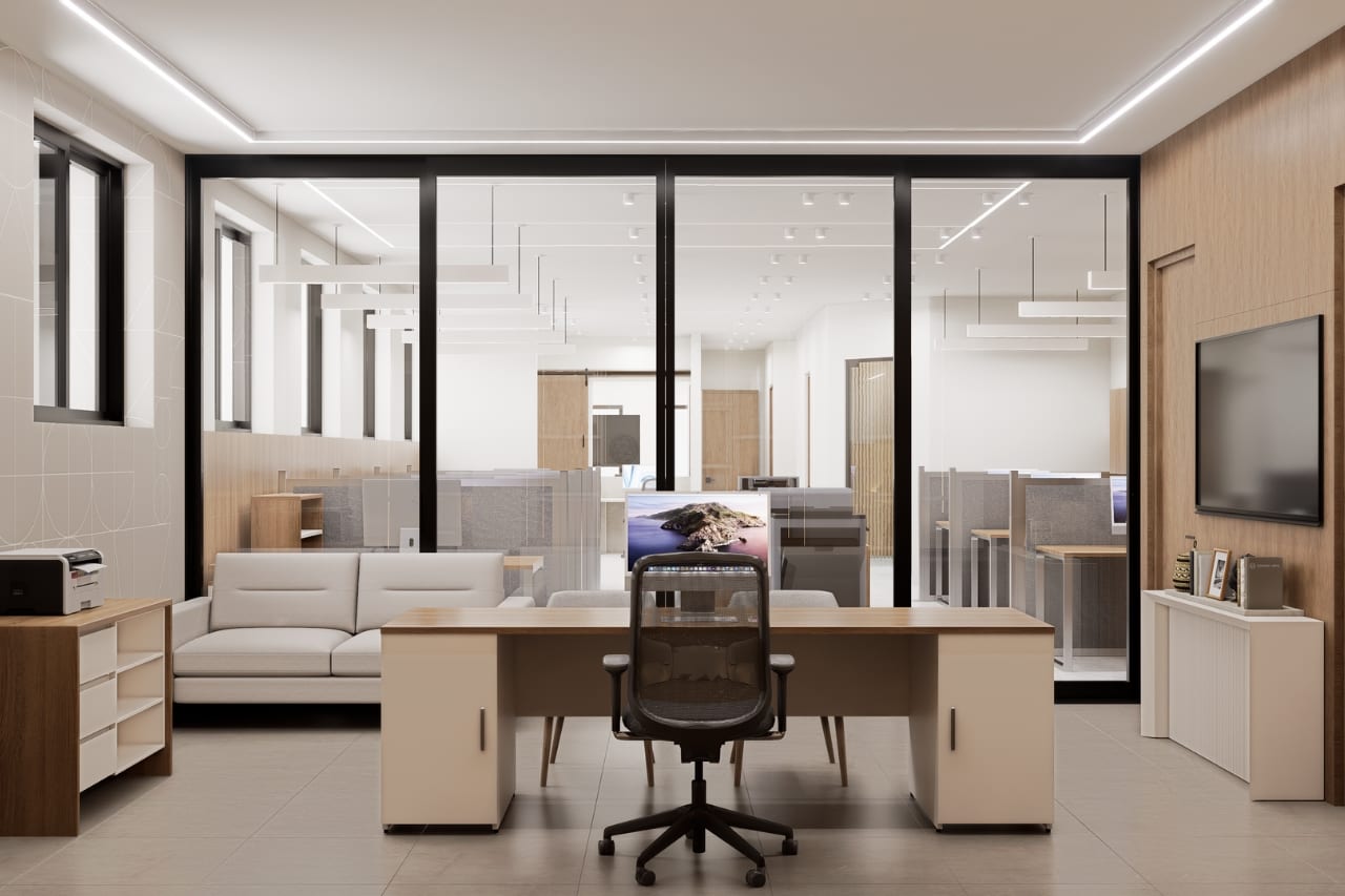 HQ Office headquarters interior design by HH Designers