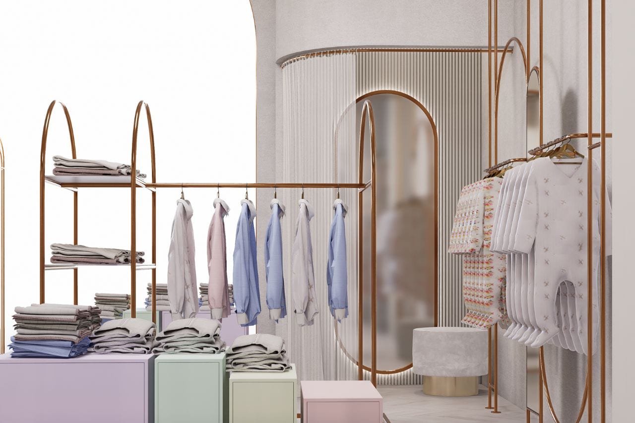 MiniMoi boutique retail design by HH Designers