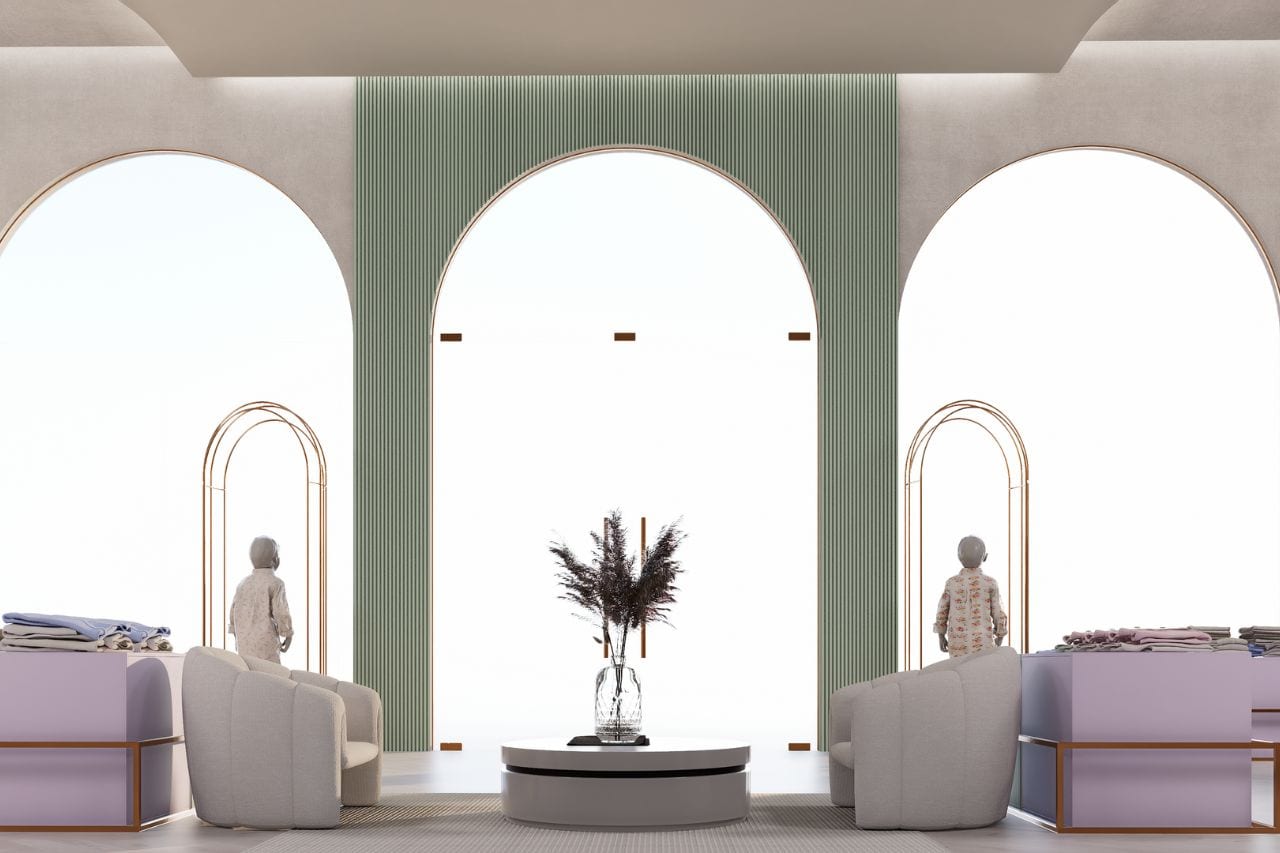 MiniMoi boutique retail design by HH Designers