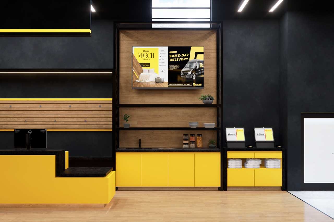 PC Floors showroom design by HH Designers