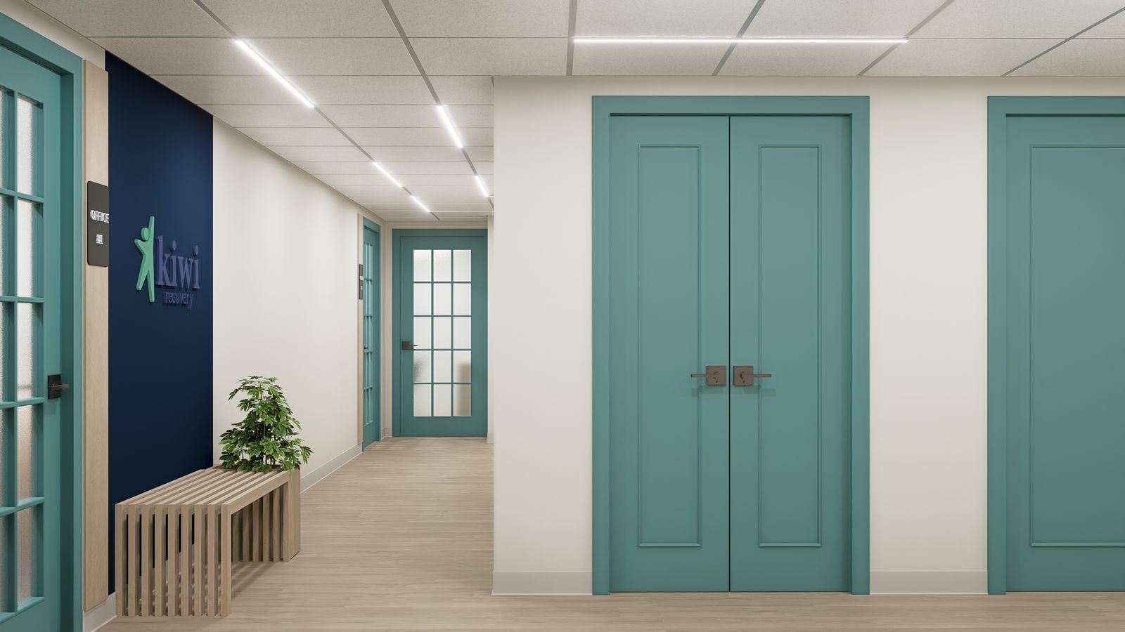 Architect addiction center — Kiwi Recovery by HH Designers