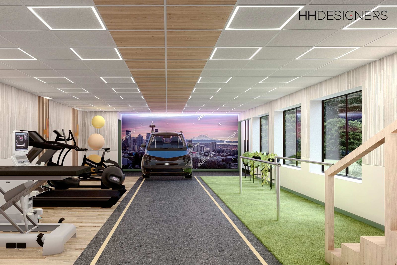 Recovery center architecture — Washington Care Service by HH Designers