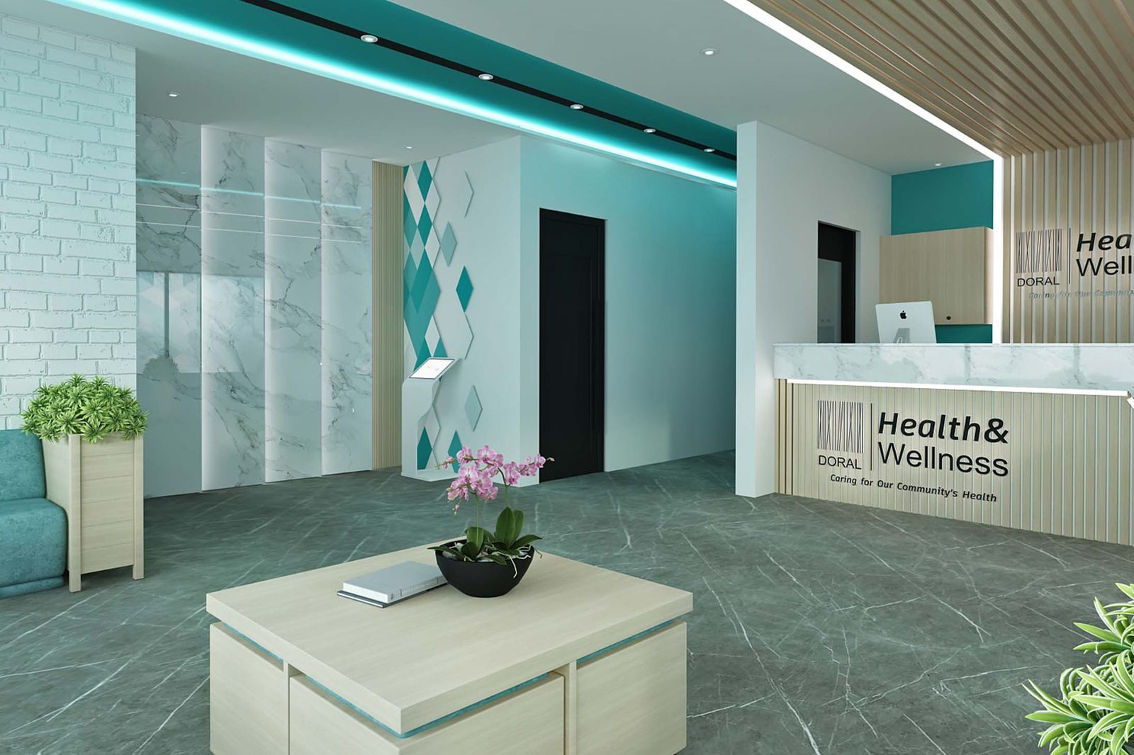Medspa design architect — Doral Health and Wellness Knickerbocker by HH Designers