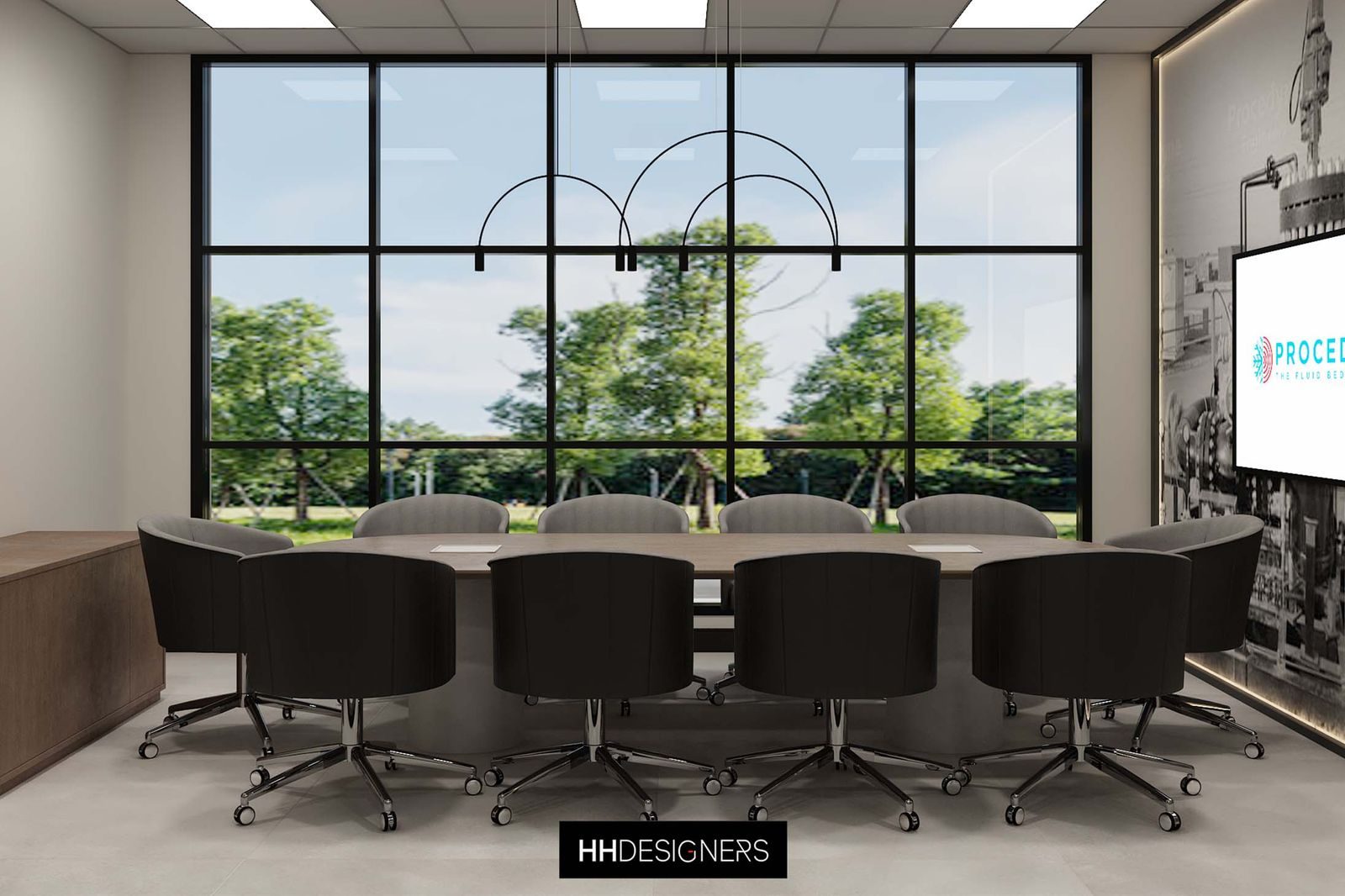 Architect for corporate headquarters — Procedyne Corp by HH Designers