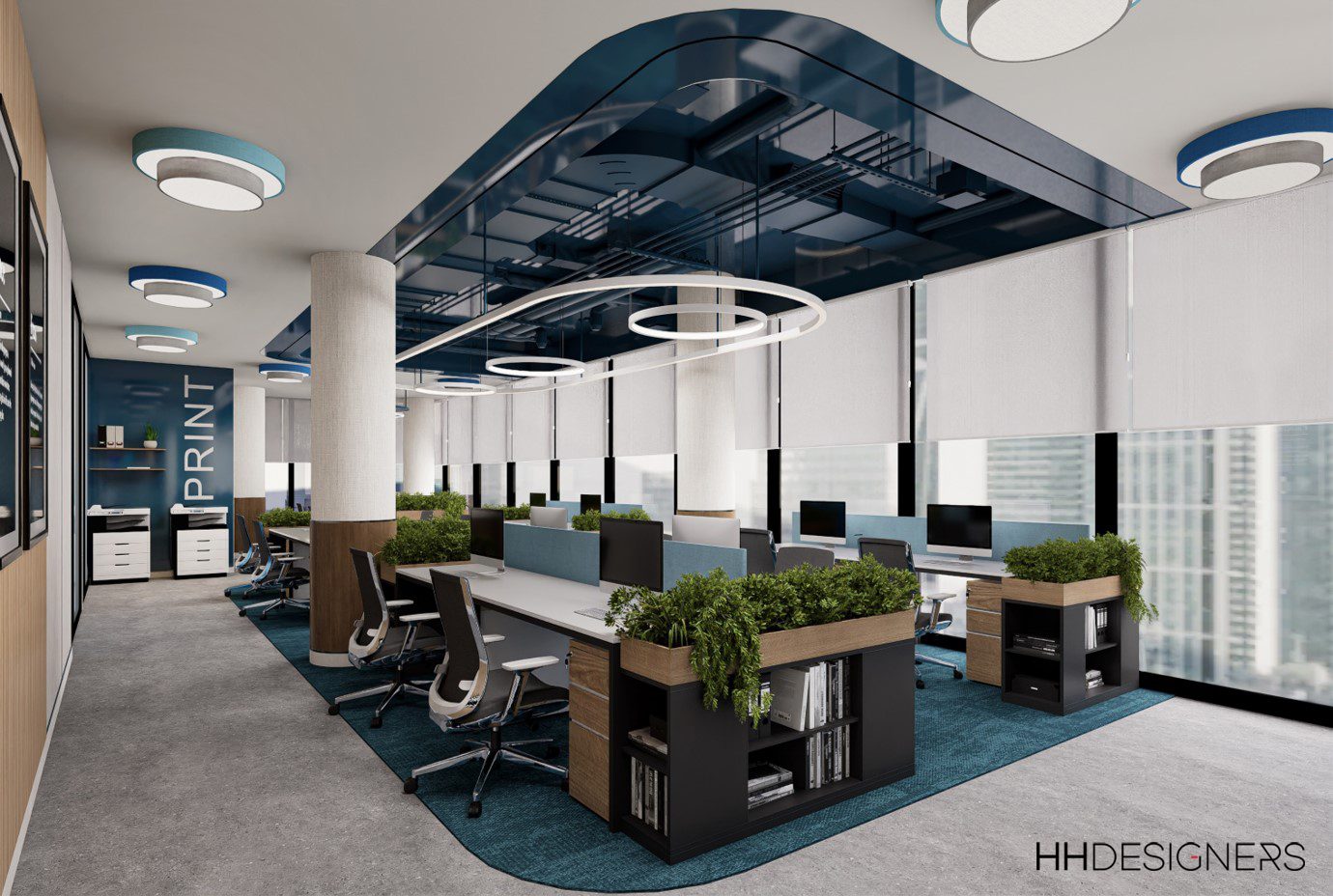 Headquarters office architect — Home Care HQ by HH Designers