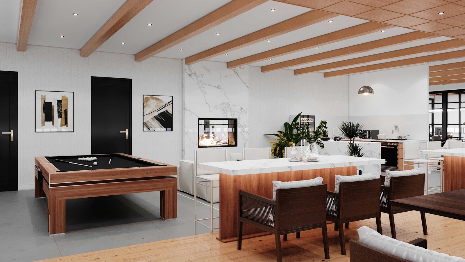 Office interior architecture firm — Normandy Insurance by HH Designers