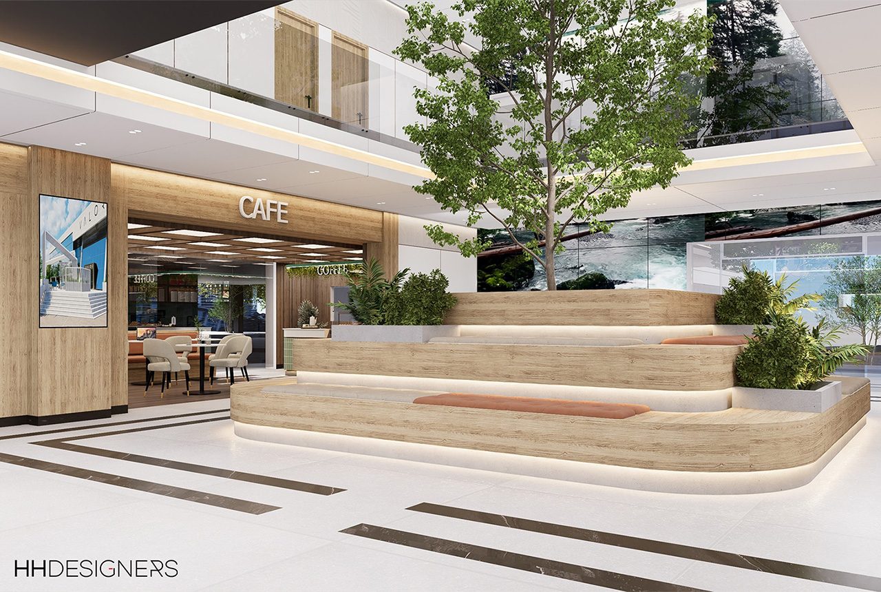 Office tower architecture design — Valor Group by HH Designers