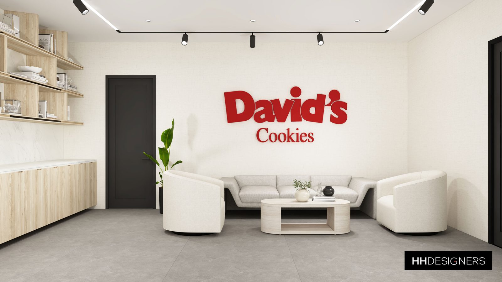 David's Cookies food retail design by HH Designers