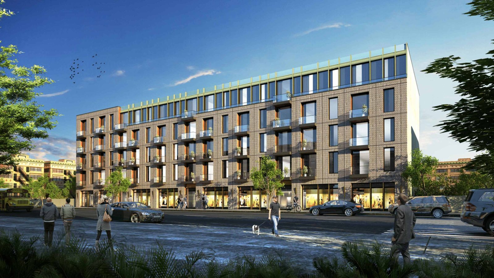Commercial retail building architect — 124 Central Ave by HH Designers