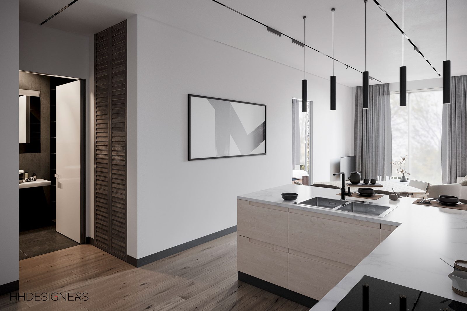 Mixed use retail architect — 124 Central Ave by HH Designers
