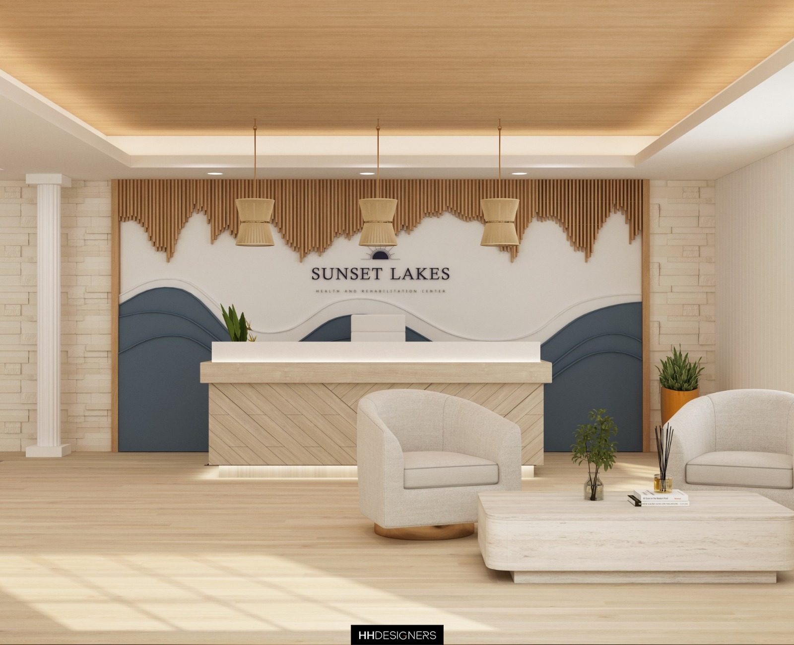 Healthcare and rehabilitation architect — Sunset Lakes Healthcare and Rehabilitation by HH Designers