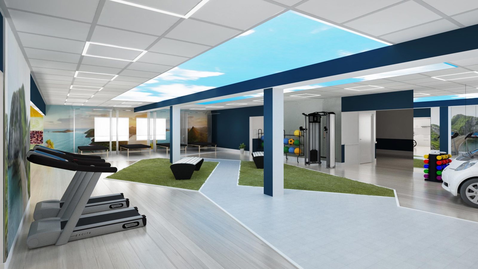 Large skilled nursing facility architect — TimberRidge Rehabilitation and Nursing Center by HH Designers