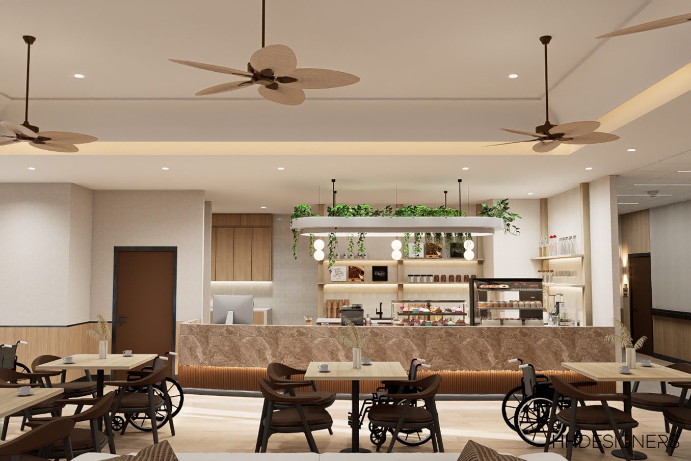Rehab facility architecture firm — Cascade Health and Rehabilitation by HH Designers