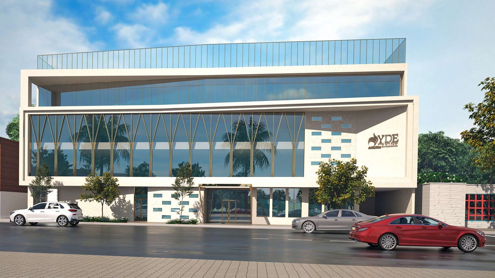 Jewish high school architect — YDE High School by HH Designers