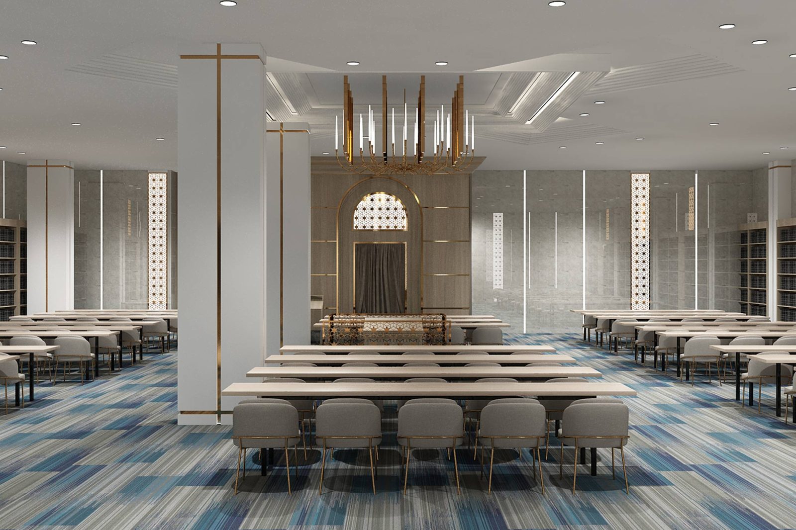School building architecture design — YDE High School by HH Designers